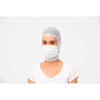 Dispos.PP Hat with Mask (100p)